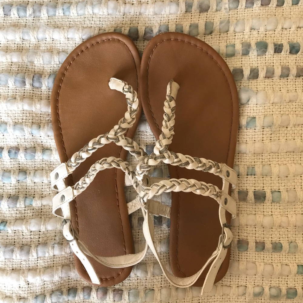 BRAIDED SANDALS